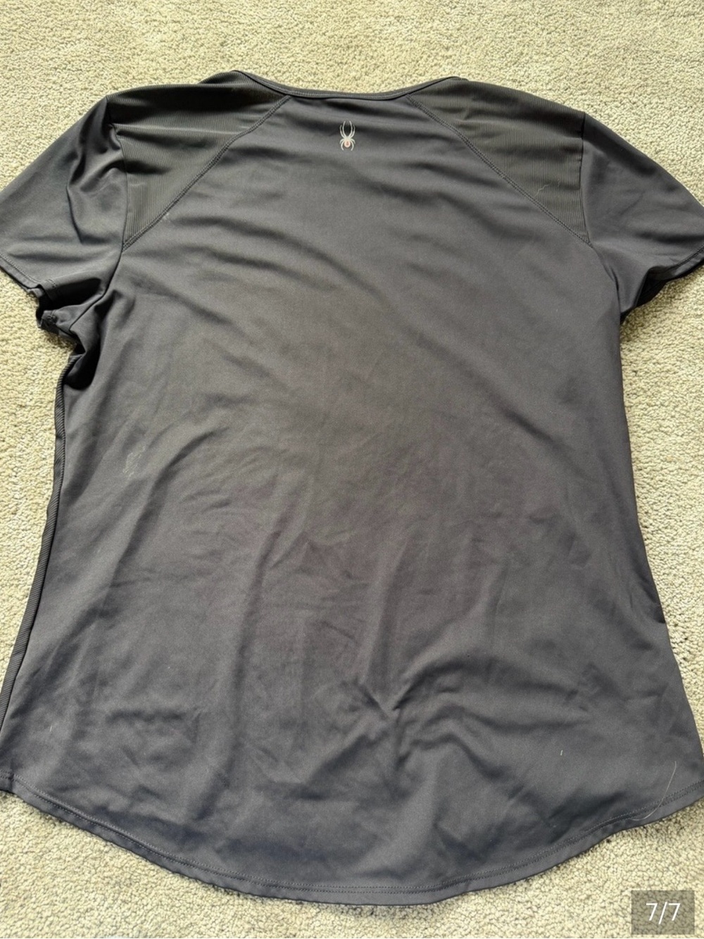 Spyder Women's Short-Sleeve Performance Tee in Black - Picture 4 of 4